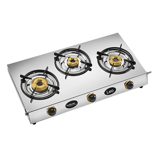 Hindware steel store gas stove